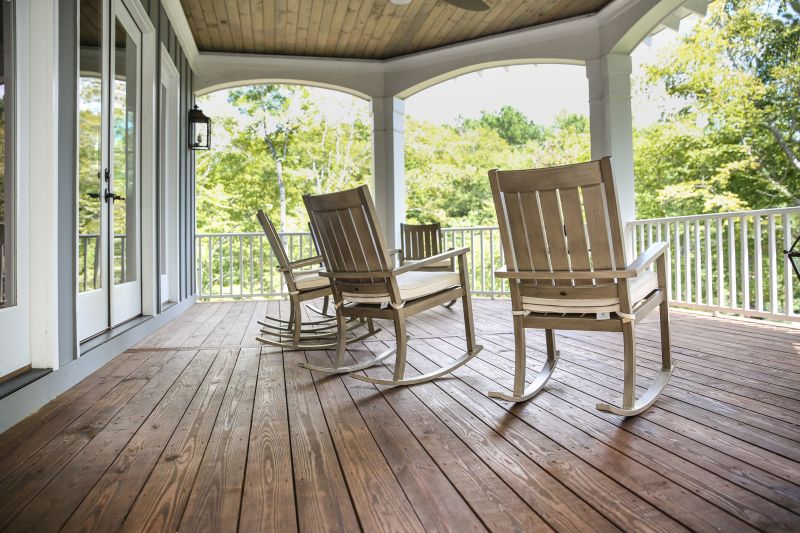 Restored Wood Porch Finish